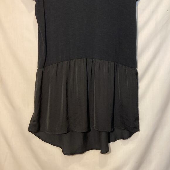 Dolan Left Coast Collection Black Tunic Length Top Size S - Picture 3 of 9